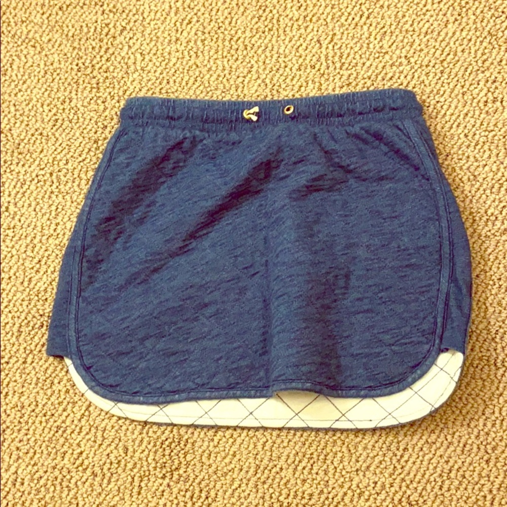 Blue skirt